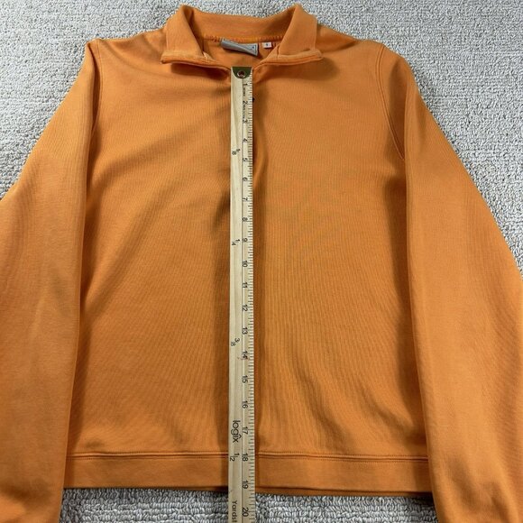Bobby Jones Collection 1/4 Zip Sweater Orange Women’s Size Small - Picture 4 of 9
